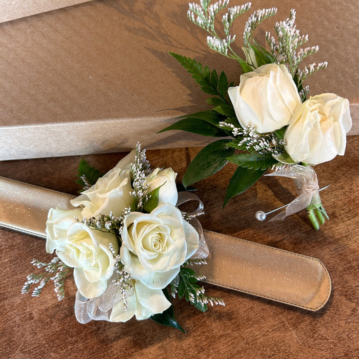 Corsage and Boutonniere Combo