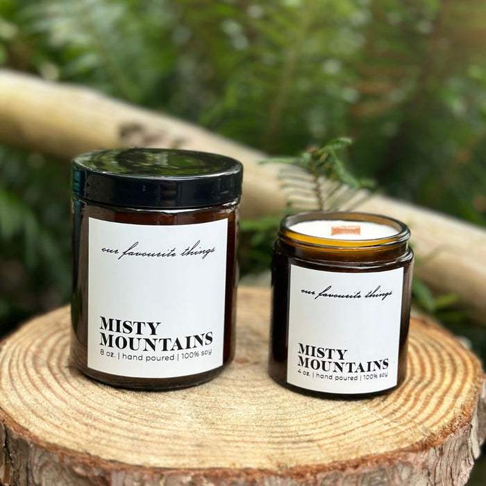 Misty Mountains Candle