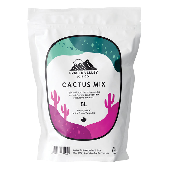 Cactus Mix 5L Fraser Valley Soil