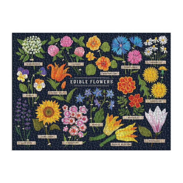 Edible Flowers 1000 pc Puzzle