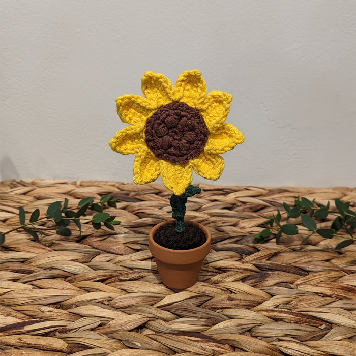 Crochet Sunflower - Small