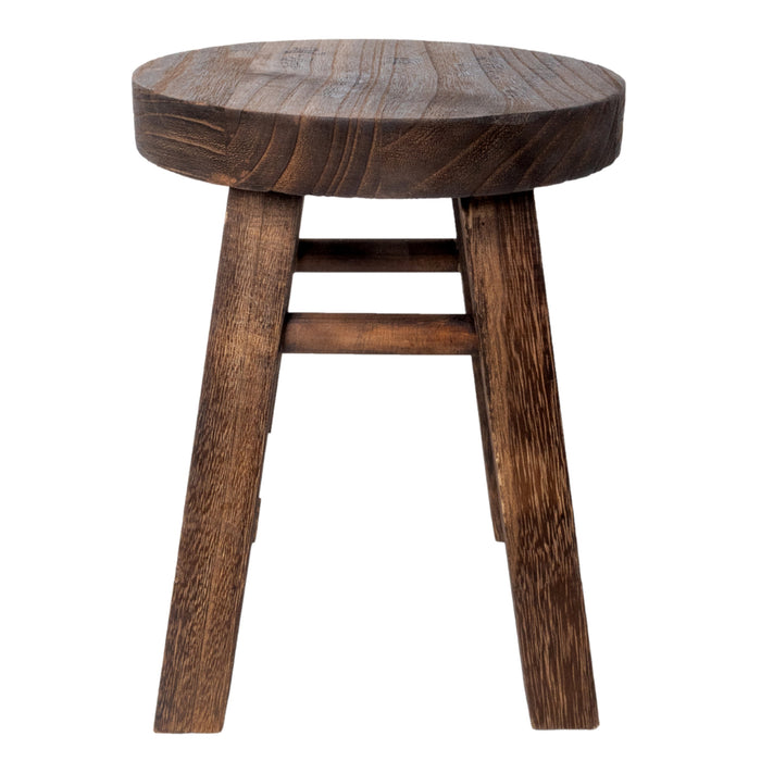Wooden Round Plant Stand