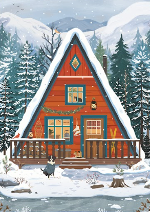 Villager Puzzle Midwinter Retreat 1000 pc