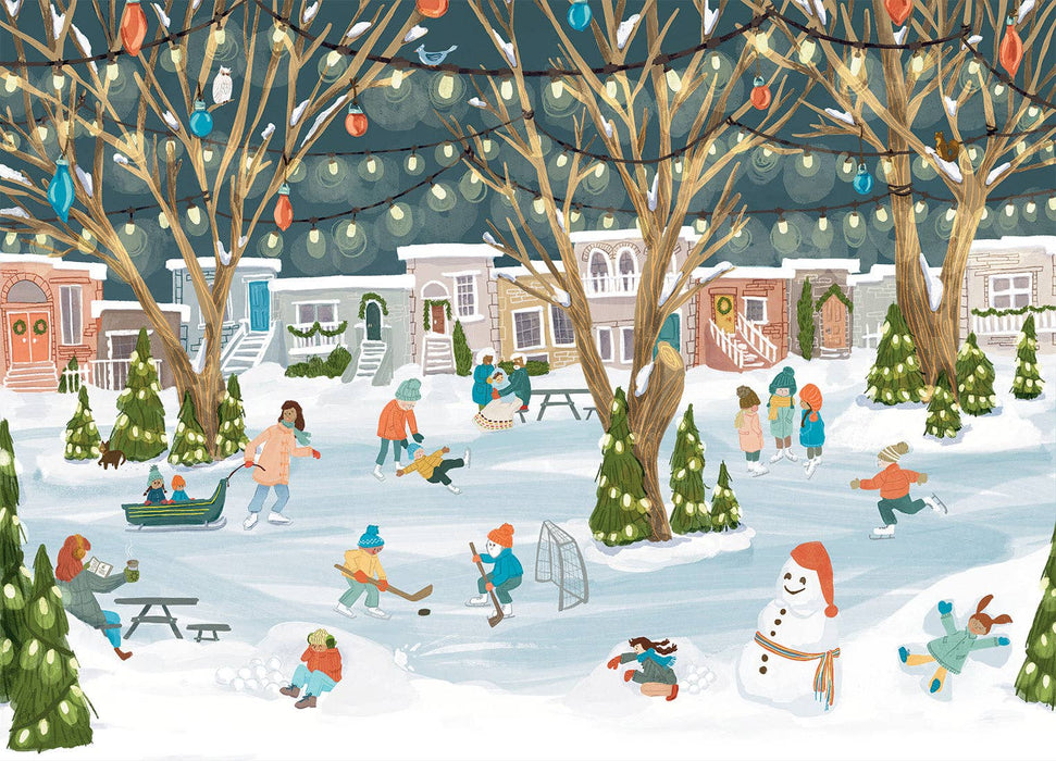 Villager Puzzle Neighbourhood Rink 250 pc