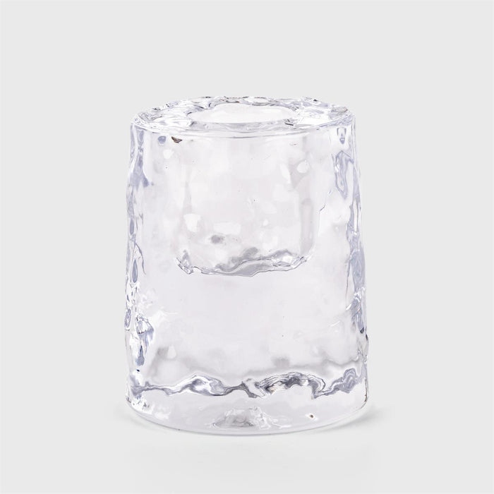 Glass Taper Candle Holder