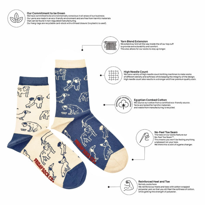 Women's Socks This Did Good Dogs