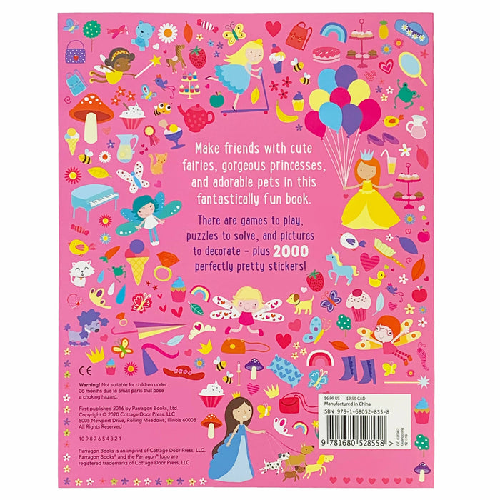 Totally Awesome 2000 Stickers Perfectly Pretty Activity Book