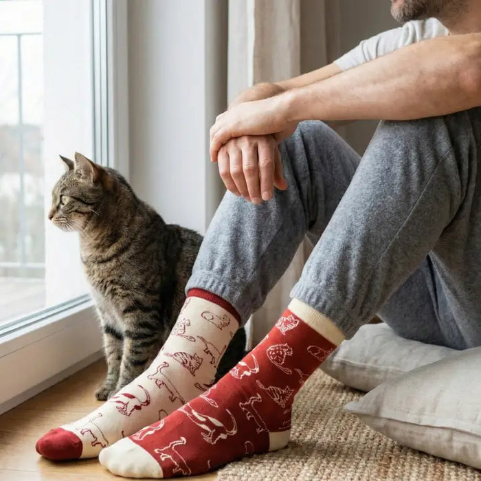 Men's Socks This Did Good Cats