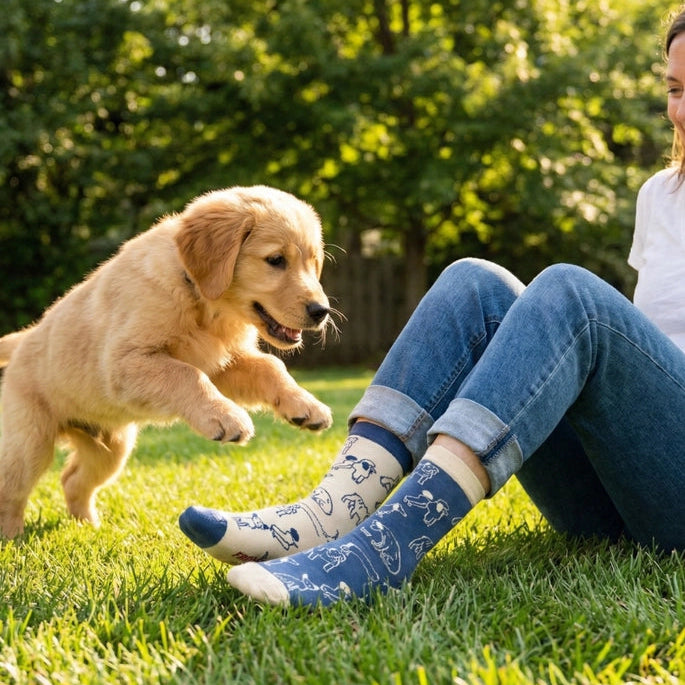 Women's Socks This Did Good Dogs