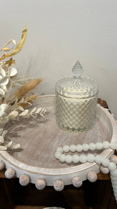 Crystal Coconut Wax Candle