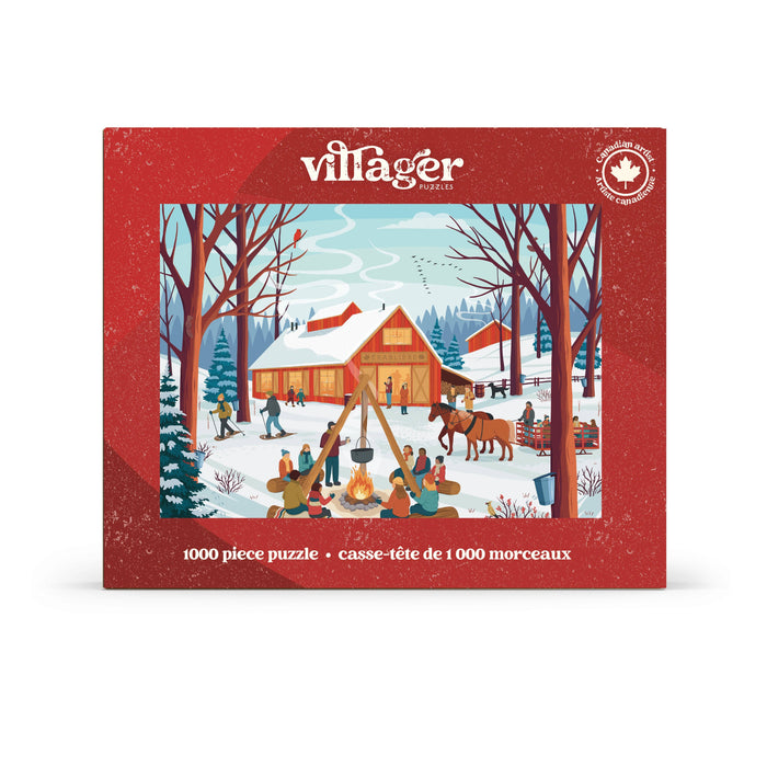 Villager Puzzle Cabane à sucre 1000 pc