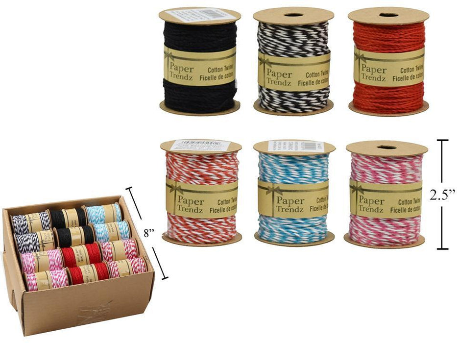 Cotton Baker's Twine Rolls