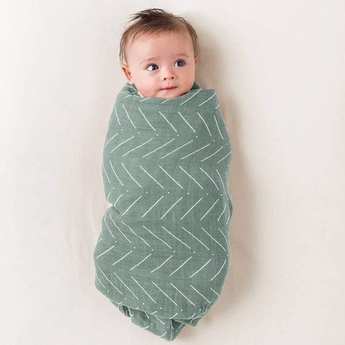 *New Option* Breastfeeding Boss™: Sage Mudcloth