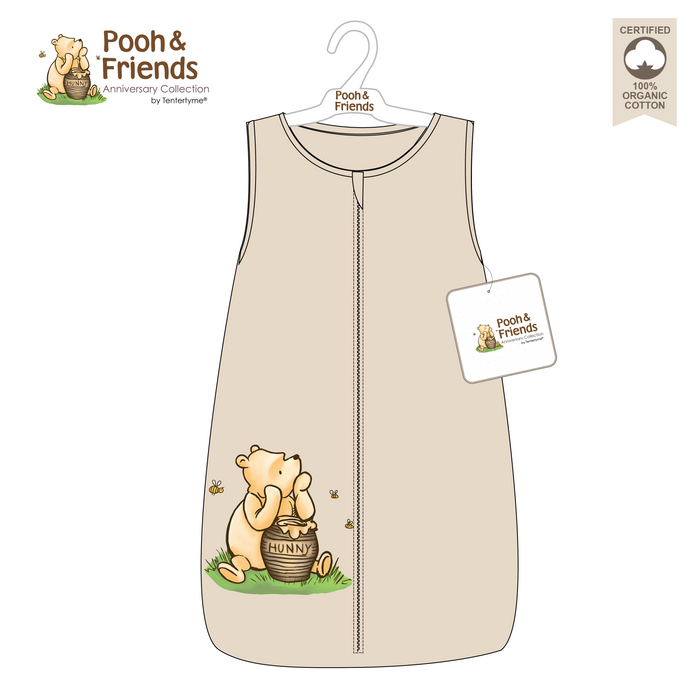 3 Layer Sleeveless Sleep Sack: Pooh with Honeypot 0-6m