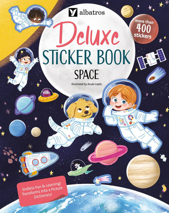 Deluxe Sticker Book: Space