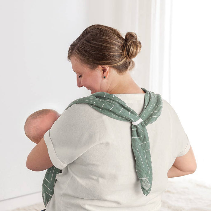 *New Option* Breastfeeding Boss™: Sage Mudcloth