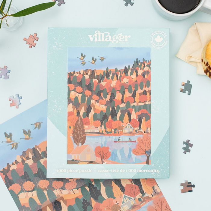 Villager Puzzle Changing Seasons 1000 pc