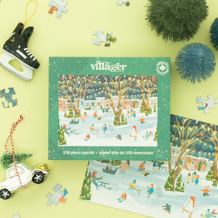 Villager Puzzle Neighbourhood Rink 250 pc