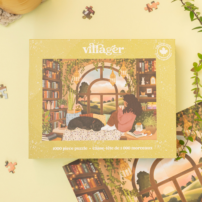 Villager Puzzle Book Nook 1000 pc