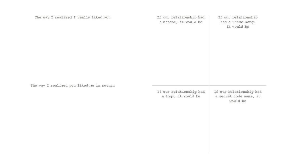 642 Things About You (That I Love)