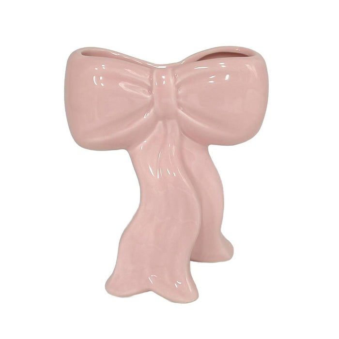 Ceramic Bow Bud Vase