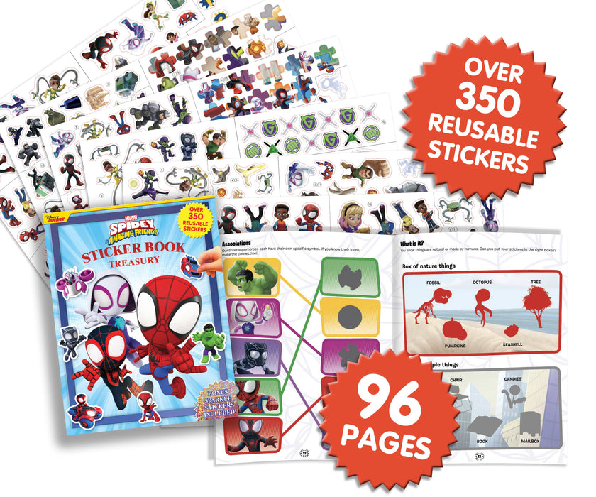 MARVEL SPIDEY & AMAZ. FRIENDS STICKER BOOK