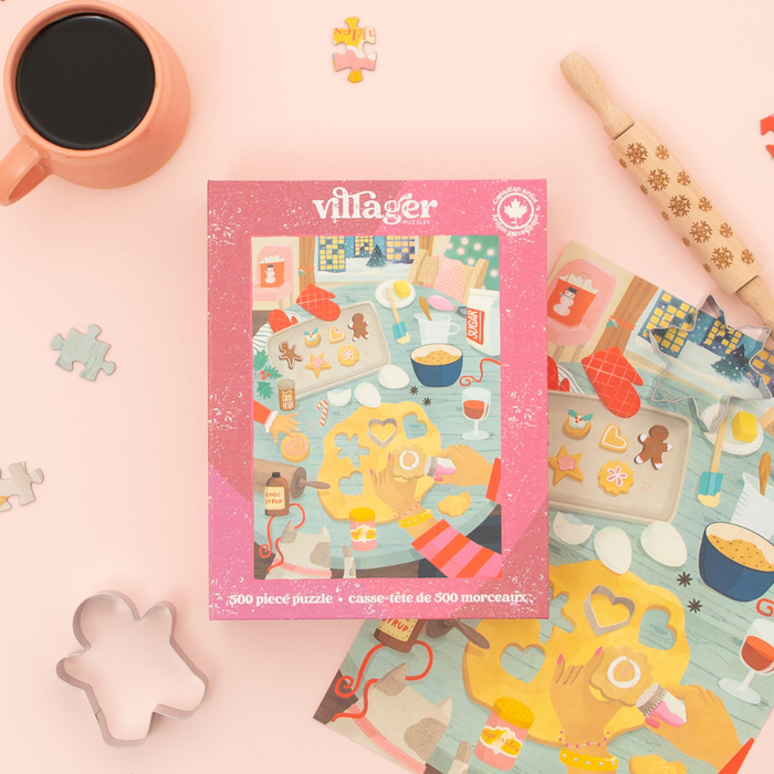 Villager Puzzle Holiday Baking 500 pc