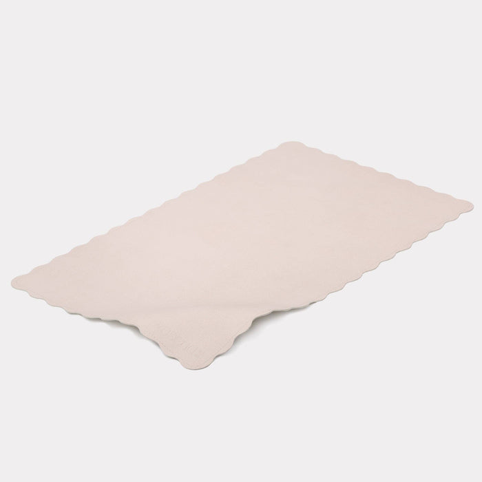 Foldable Change Mat: Pink Scallop