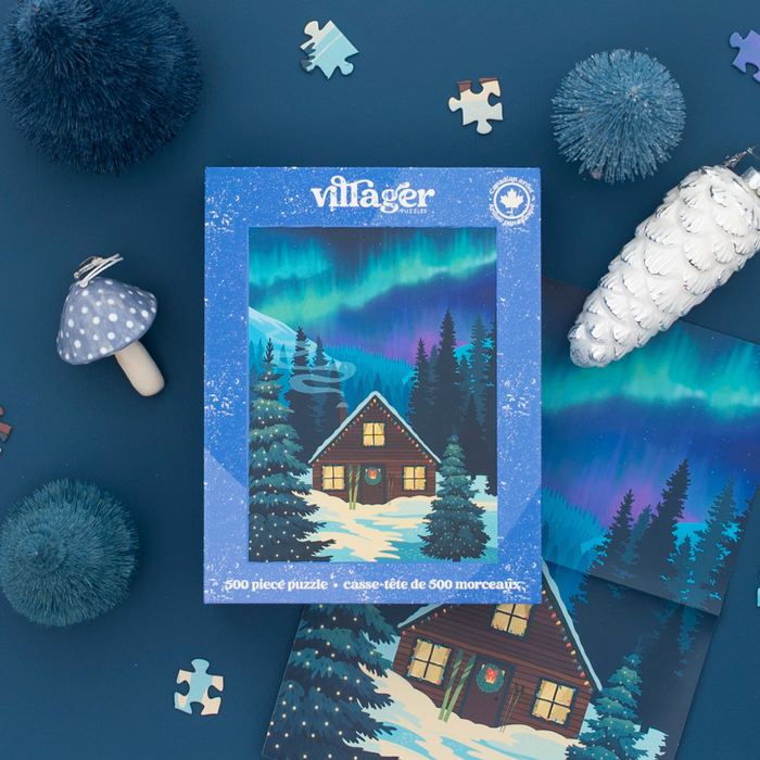 Villager Puzzle Northern Cabin 500 pc