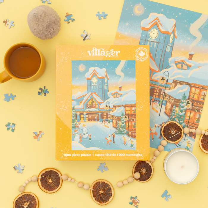 Villager Puzzle Ski Resort 1000 pc