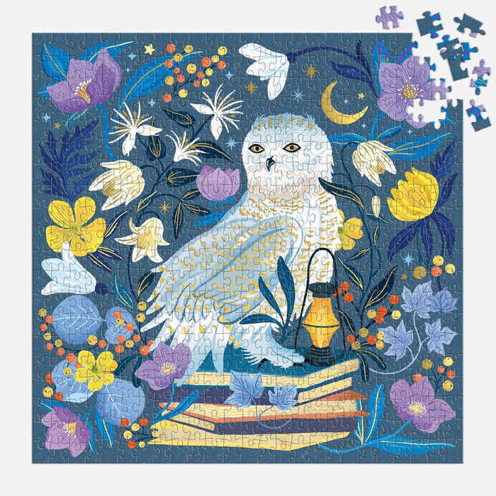Celestial Owl 500 Piece Foil Puzzle