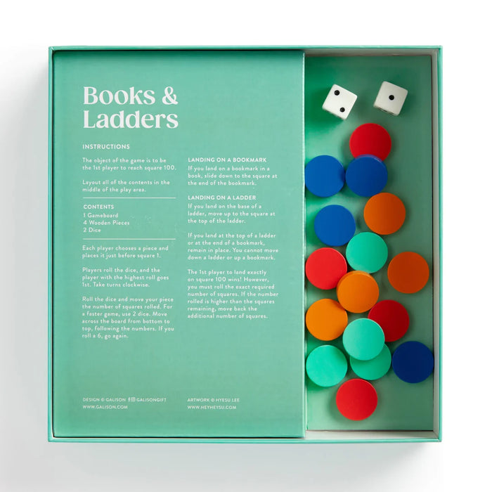 Books & Ladders Game