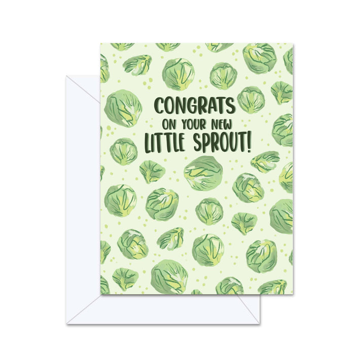 Congrats On Your New Little Sprout! Card