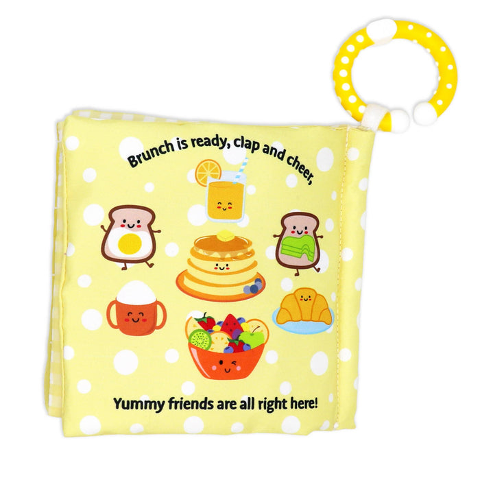 Interactive Fabric Book - Let's Eat