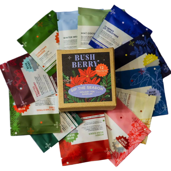 Sip The Season | 12 Single Serving Holiday Teas