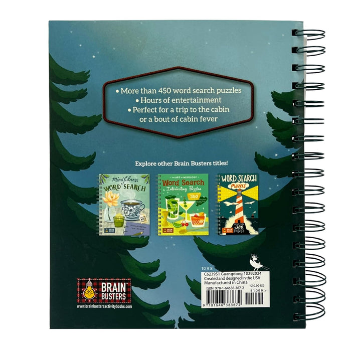 Cabin Fever Word Search Puzzles