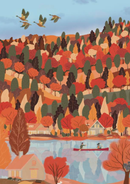 Villager Puzzle Changing Seasons 1000 pc