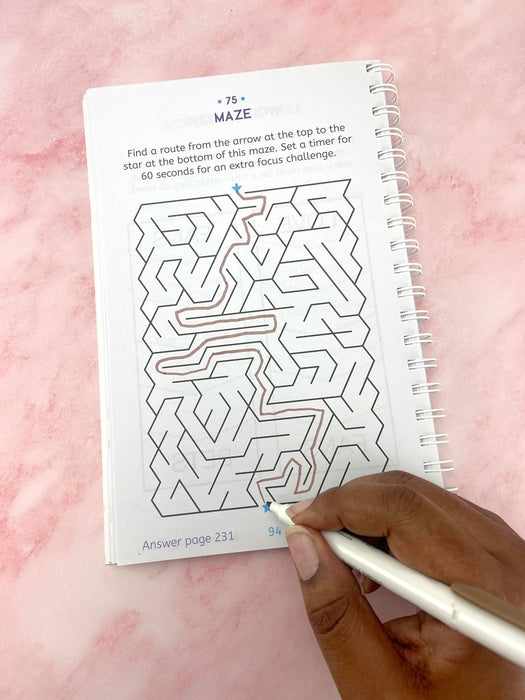 Large Print Memory Puzzle Book