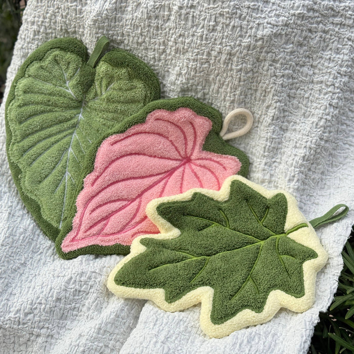 Leaf Hanging Hand Towel