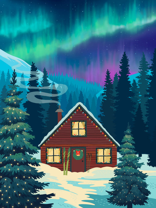 Villager Puzzle Northern Cabin 500 pc