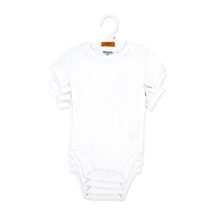 Naturelle 4 pack Onesies White