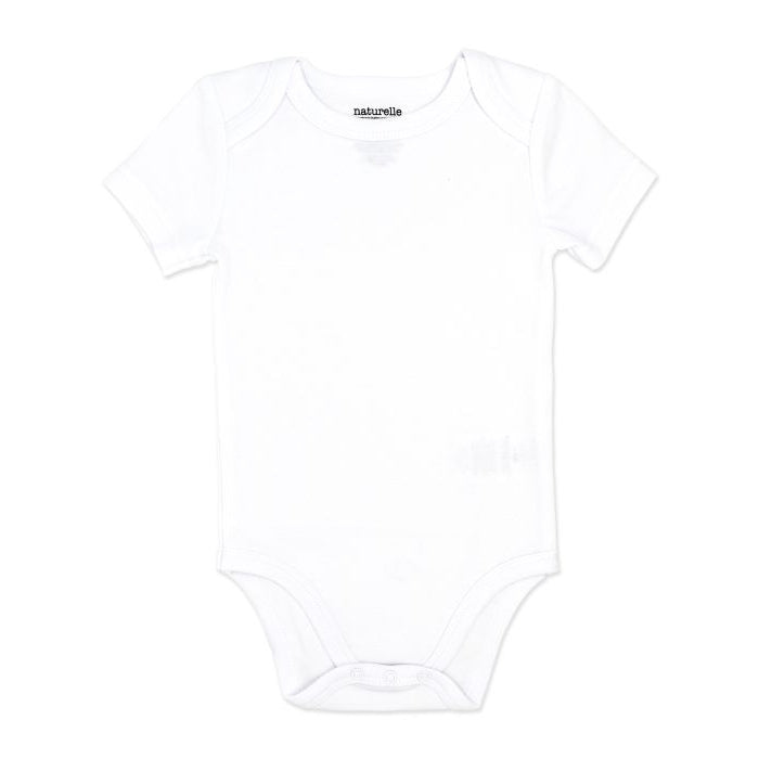 Naturelle 4 pack Onesies White