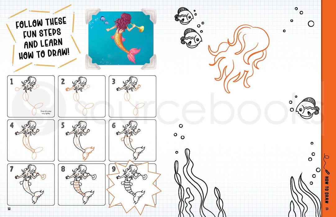 The How to Catch a Mermaid and Unicorn Activity Book for Kids