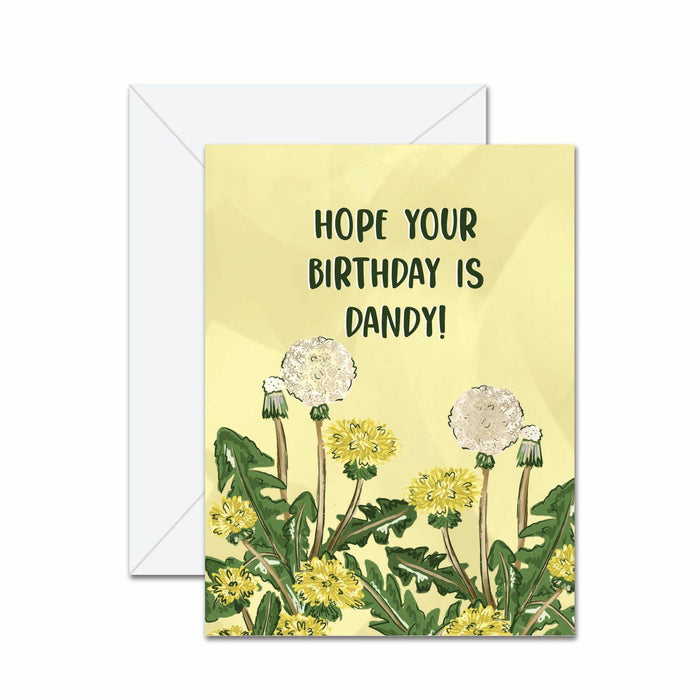 Hope Your Birthday Is Dandy! Card