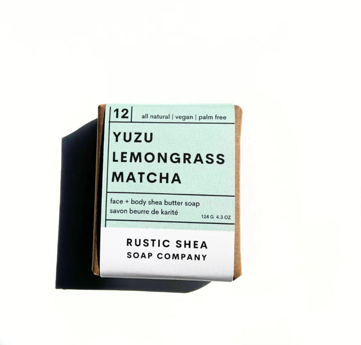 Yuzu Lemongrass Matcha Soap