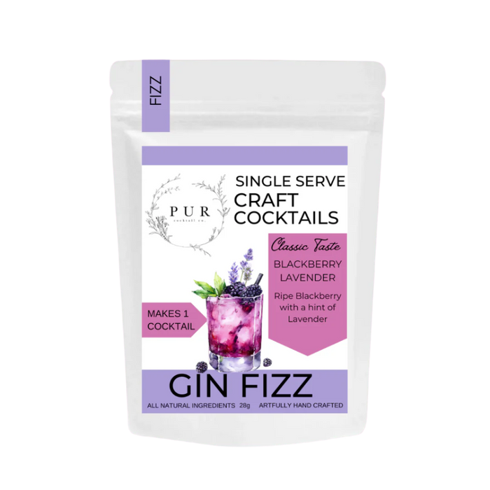 Gin Fizz Blackberry Lavender Drink Mix