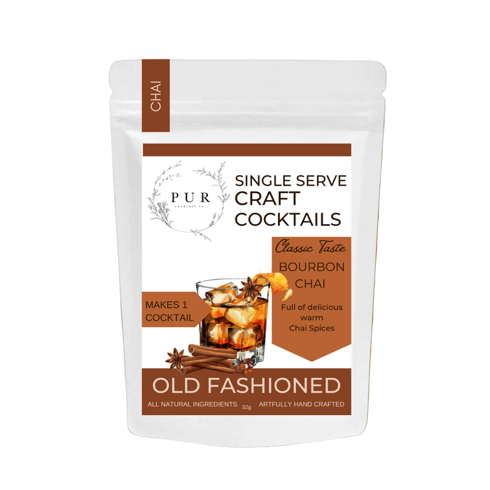 Bourbon Chai Old Fashioned Drink Mix