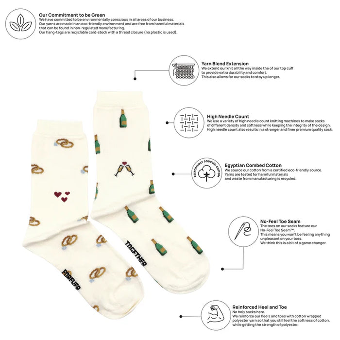 Women's Socks Wedding