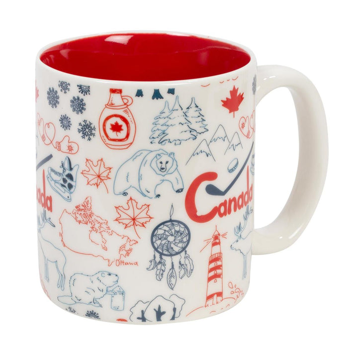 Canada Mugs 16 oz