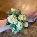 Corsage with Spray Rose and Thistle